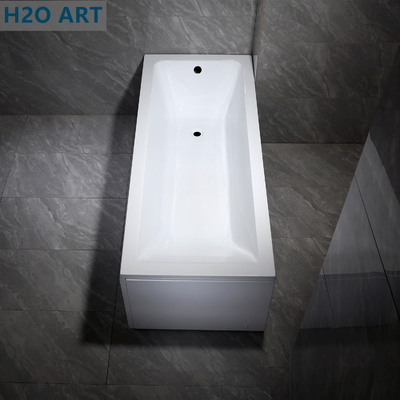 UK Popular Acrylic Skirt Bathtub with Hand Control and Removeable Panels Disassembled