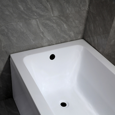 UK Popular Acrylic Skirt Bathtub with Hand Control and Removeable Panels Disassembled