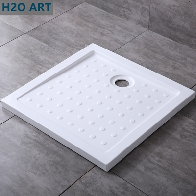 Square Bathroom Shower Tray 800*800mm with Drainage System and Acrylic Material