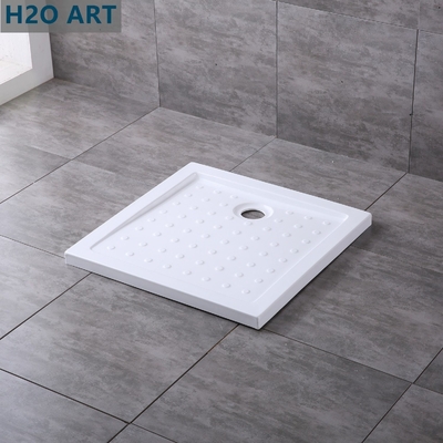 Square Bathroom Shower Tray 800*800mm with Drainage System and Acrylic Material