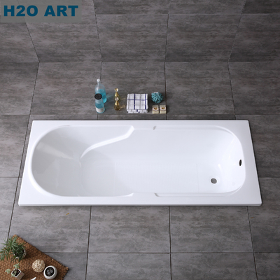 HA31 Simple Acrylic Built-in Tub with European Sales Drop and Customized Request
